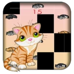 piano tiles cat android application logo